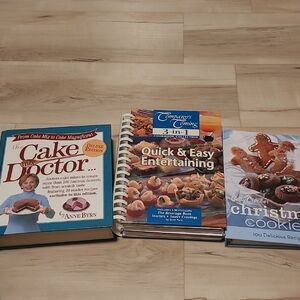 Three Beautiful Cookbooks